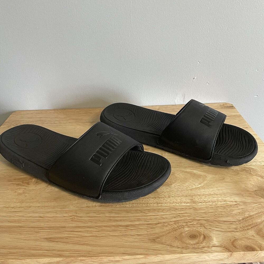 Women’s Puma Slide On Sandals Black Size 9